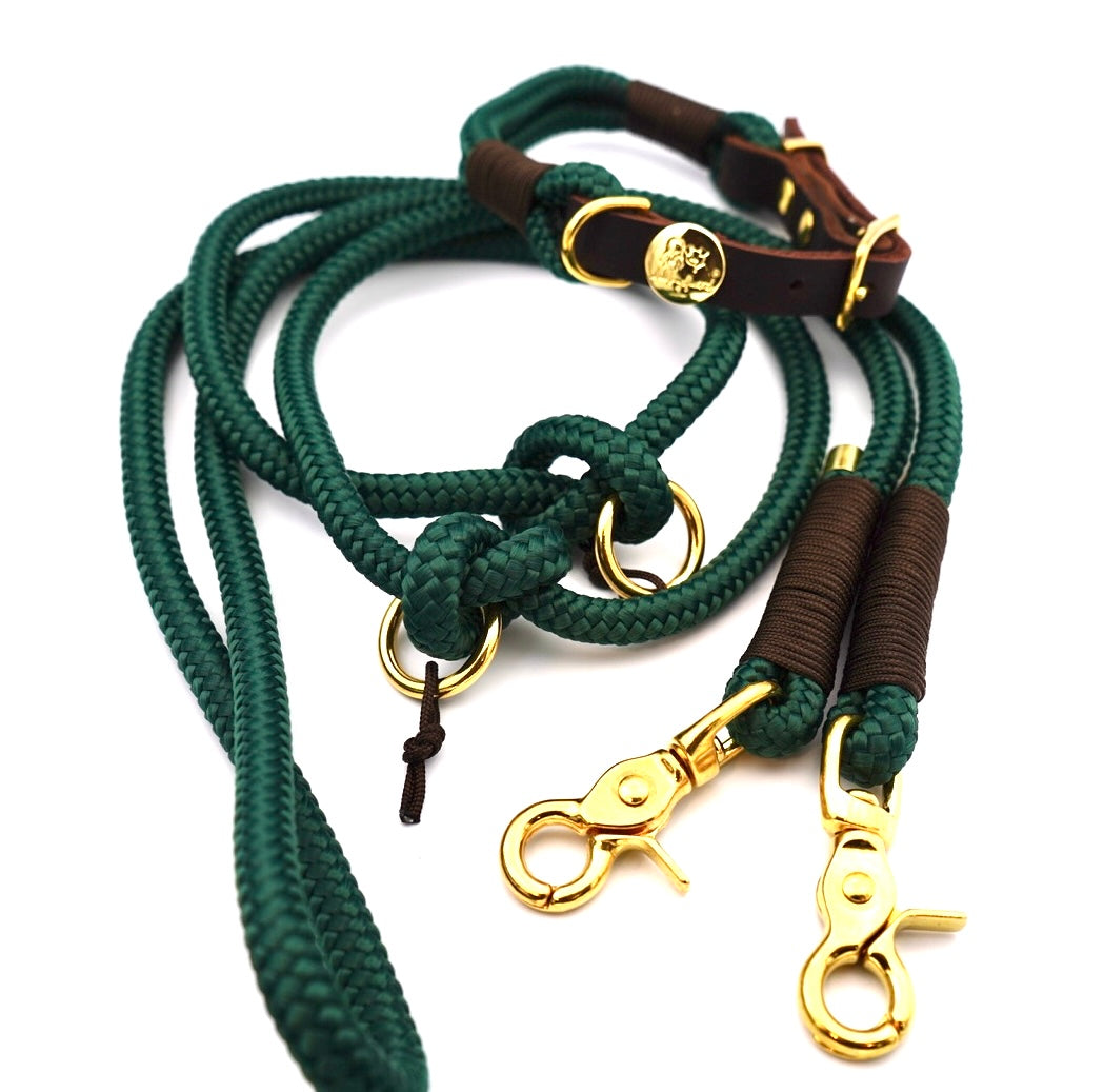 no.2 Tau-Leder-Halsband