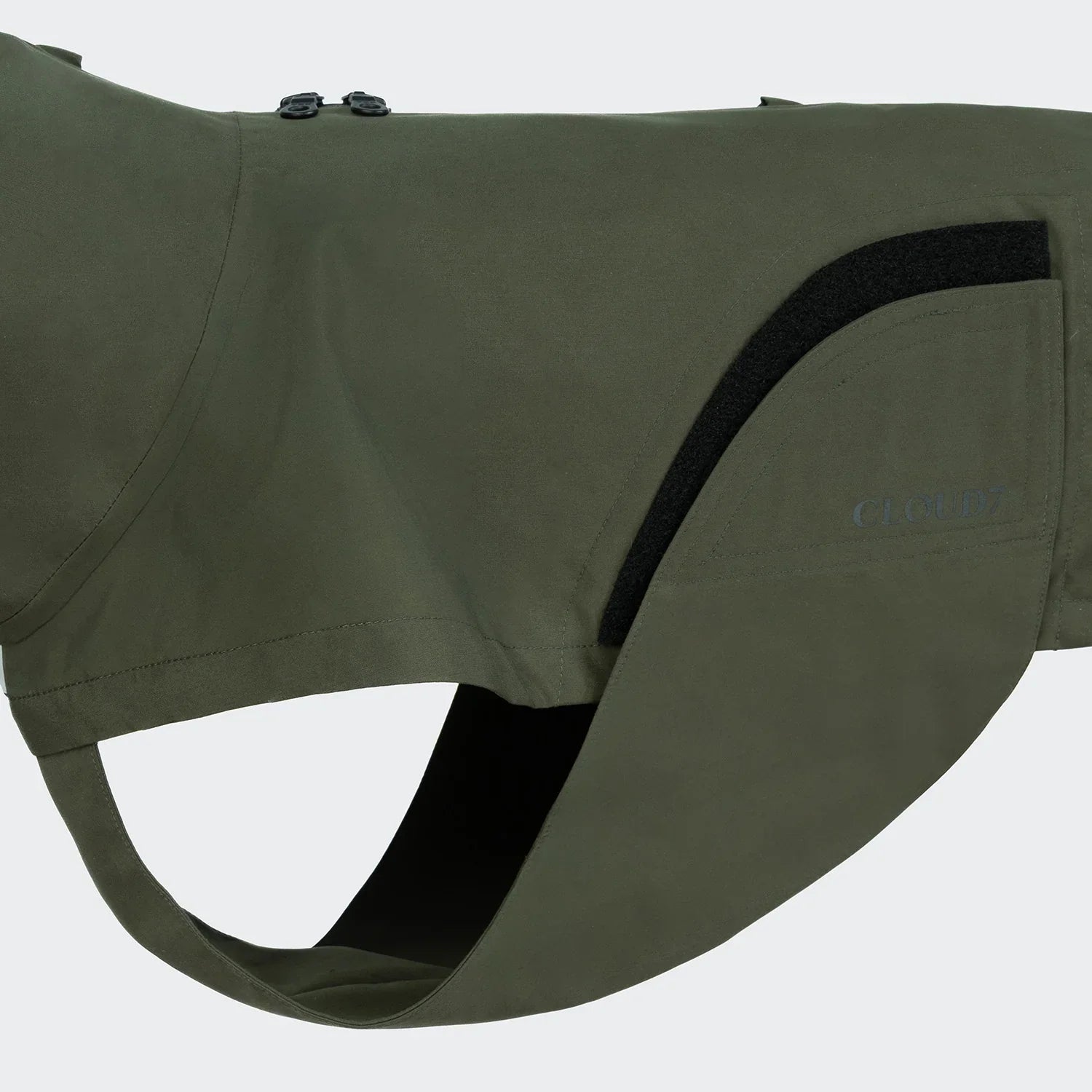 Hunderegenmantel Dublin 2.0 Dark Olive