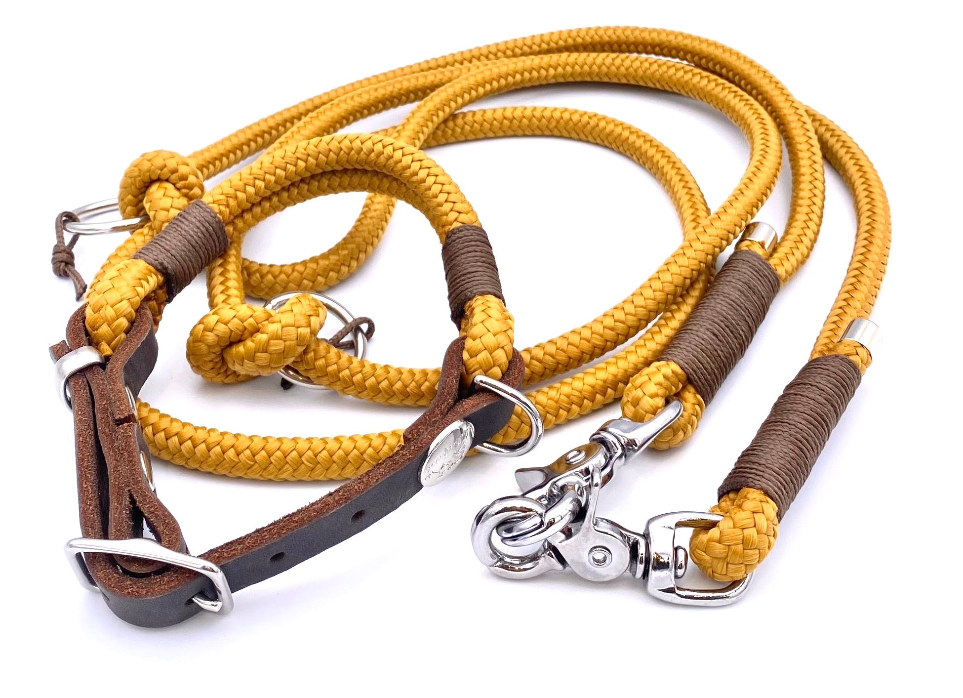 no.4 Tau-Leder-Halsband