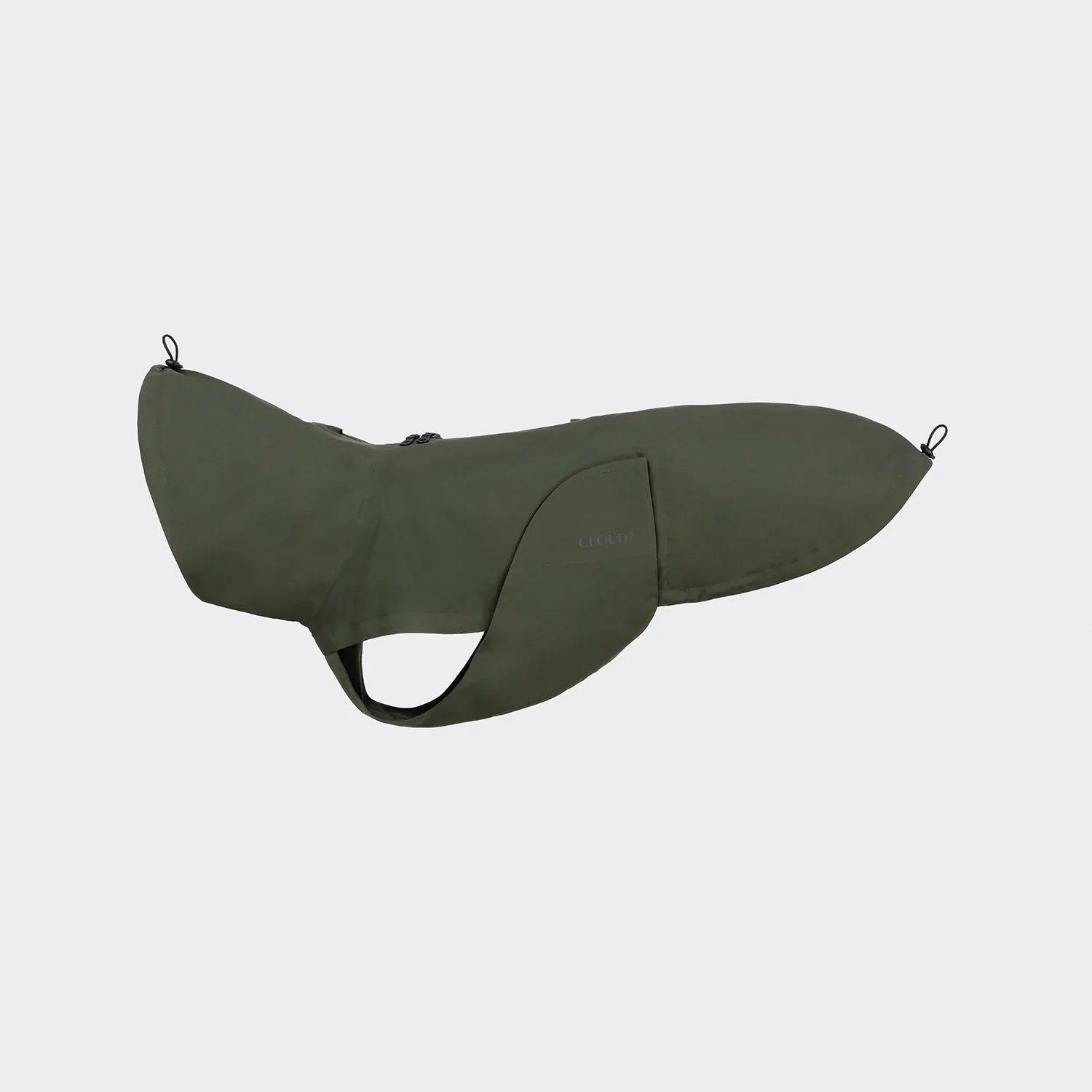 Dackel Hunderegenmantel Dublin 2.0 Dark Olive