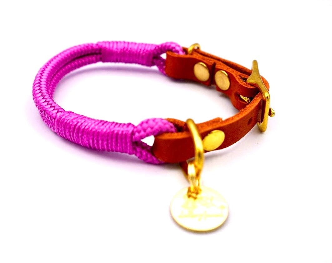 no.13 Tau-Leder-Halsband