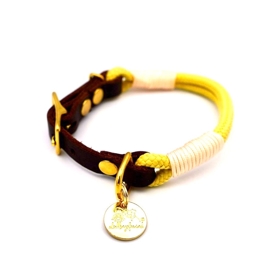 no.12 Tau-Leder-Halsband