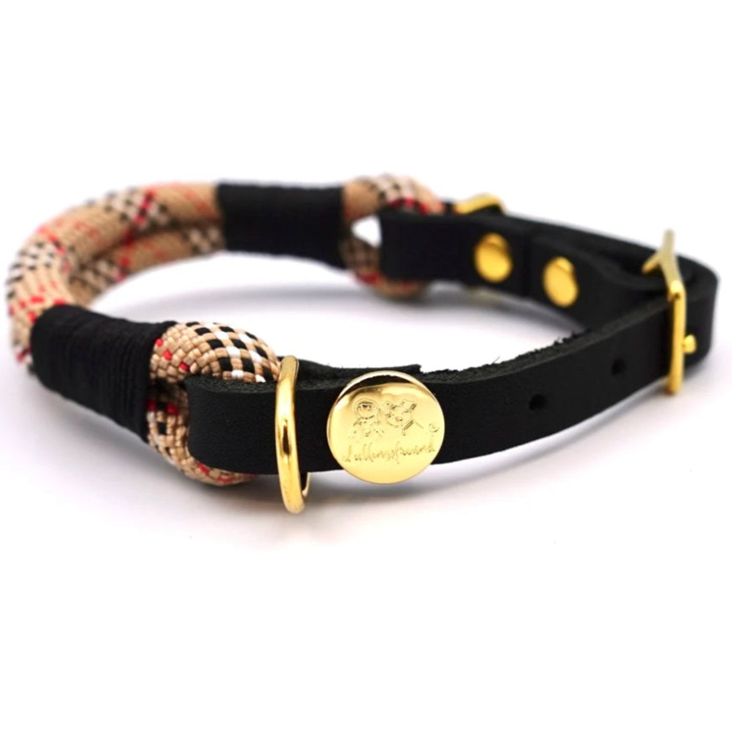 no.6 Tau-Leder-Halsband